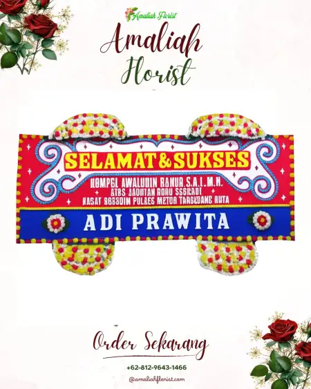 Papan Bunga Ucapan Selamat Gondangsari